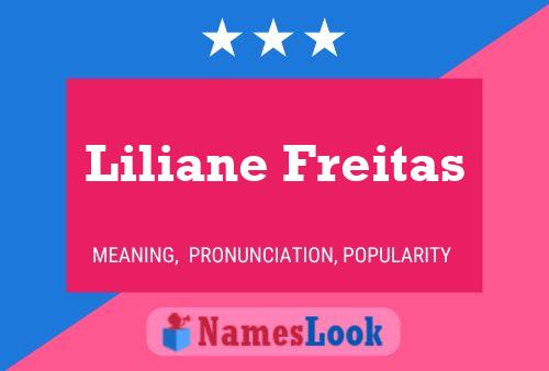 Liliane Freitas Naam Poster