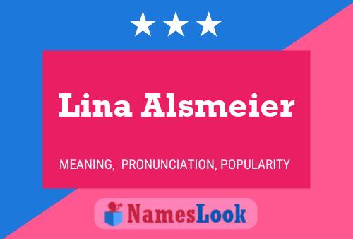 Lina Alsmeier Naam Poster