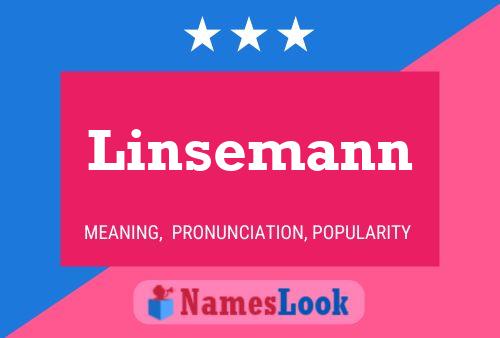 Linsemann Naam Poster