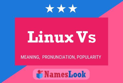 Linux Vs Naam Poster