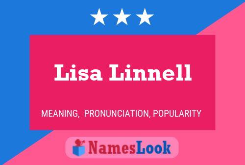 Lisa Linnell Naam Poster