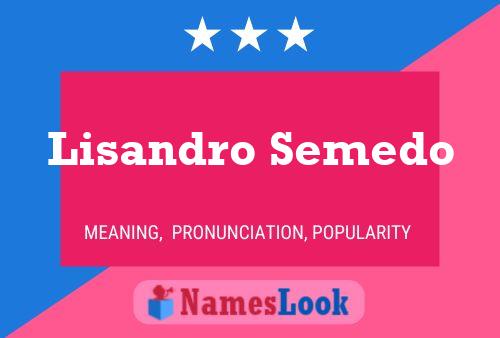 Lisandro Semedo Naam Poster