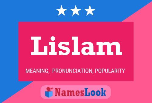 Lislam Naam Poster