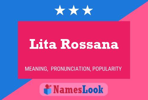 Lita Rossana Naam Poster