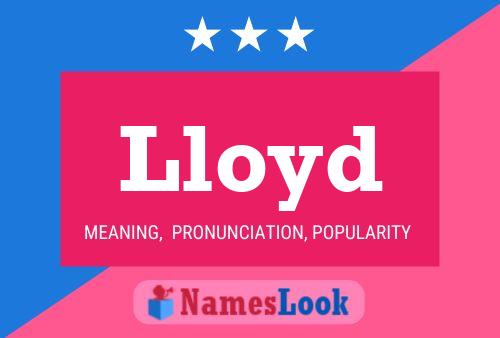 Lloyd Naam Poster