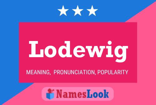 Lodewig Naam Poster