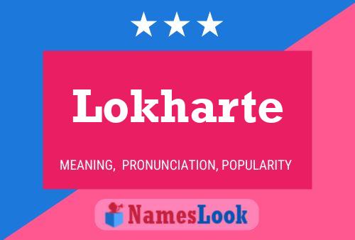 Lokharte Naam Poster