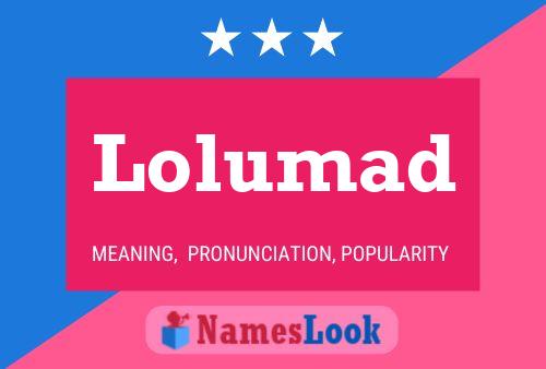 Lolumad Naam Poster