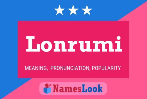 Lonrumi Naam Poster