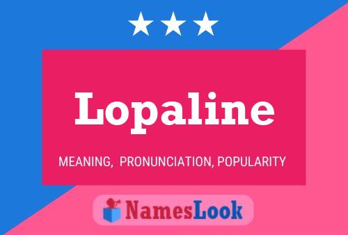 Lopaline Naam Poster