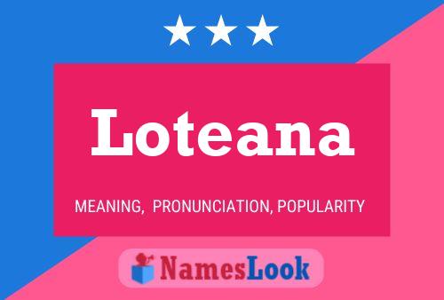 Loteana Naam Poster