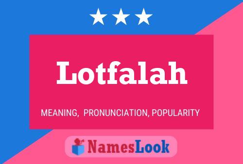 Lotfalah Naam Poster