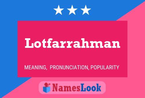 Lotfarrahman Naam Poster