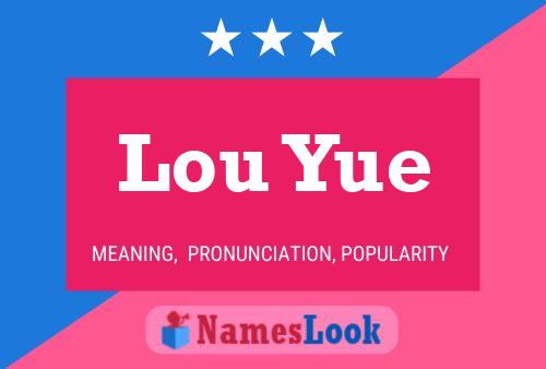 Lou Yue Naam Poster