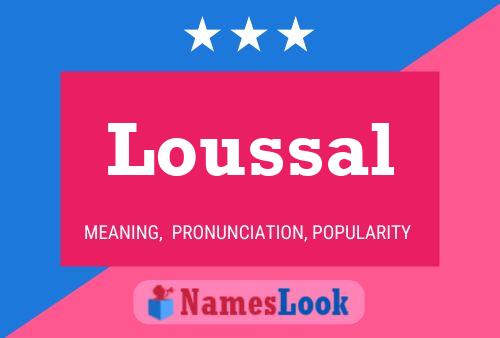 Loussal Naam Poster