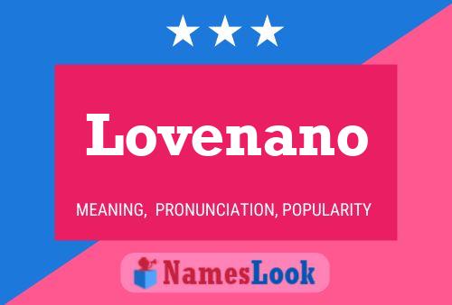 Lovenano Naam Poster