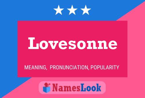 Lovesonne Naam Poster