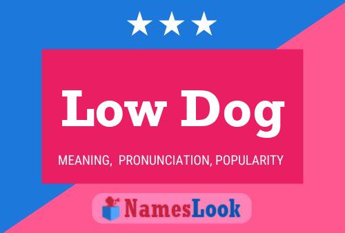 Low Dog Naam Poster