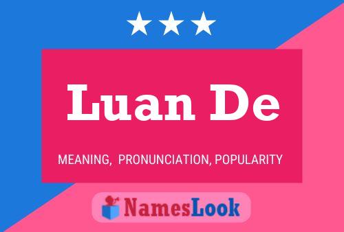 Luan De Naam Poster