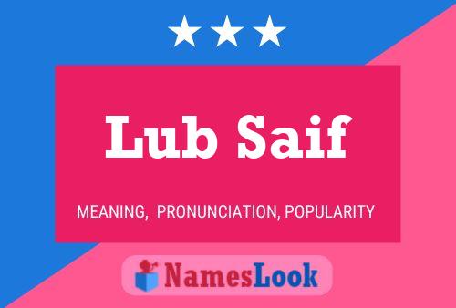 Lub Saif Naam Poster