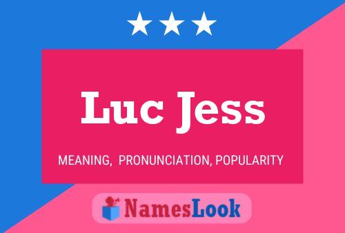 Luc Jess Naam Poster