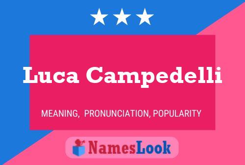 Luca Campedelli Naam Poster