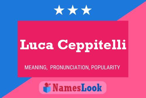 Luca Ceppitelli Naam Poster