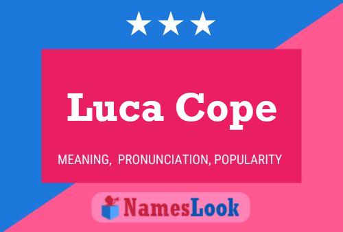 Luca Cope Naam Poster