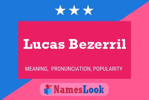 Lucas Bezerril Naam Poster