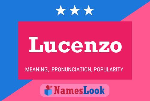 Lucenzo Naam Poster