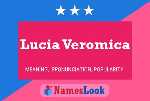 Lucia Veromica Naam Poster