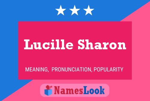 Lucille Sharon Naam Poster