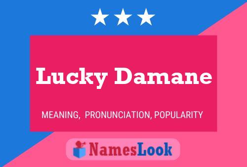 Lucky Damane Naam Poster