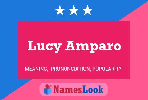 Lucy Amparo Naam Poster