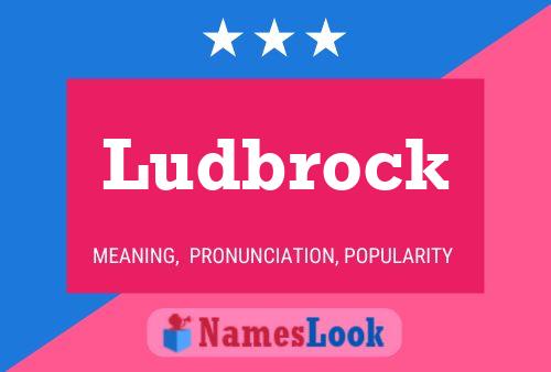 Ludbrock Naam Poster