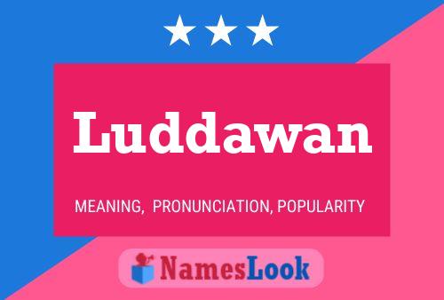 Luddawan Naam Poster