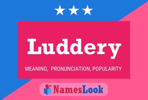 Luddery Naam Poster