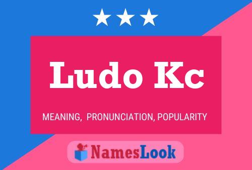 Ludo Kc Naam Poster