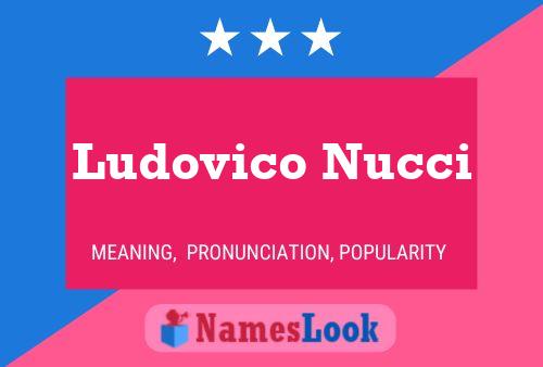 Ludovico Nucci Naam Poster