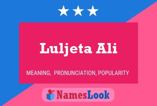 Luljeta Ali Naam Poster