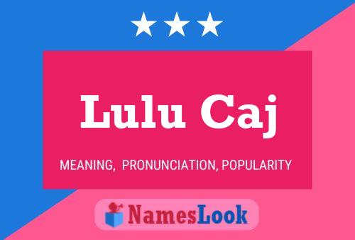 Lulu Caj Naam Poster