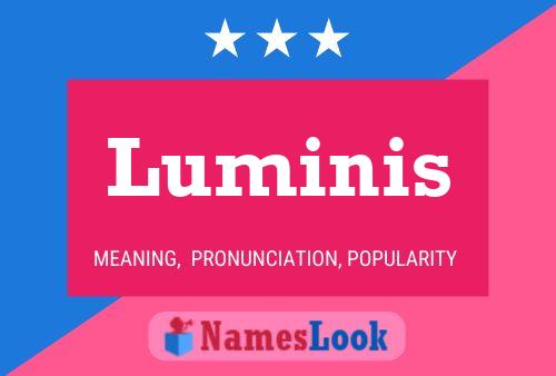 Luminis Naam Poster