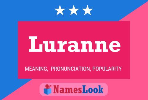 Luranne Naam Poster