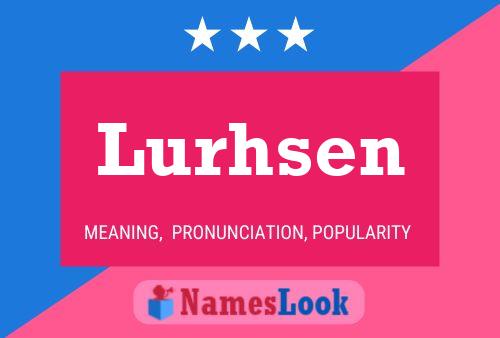 Lurhsen Naam Poster