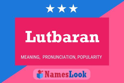 Lutbaran Naam Poster