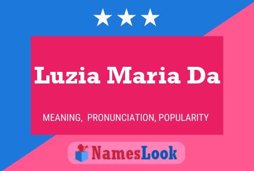 Luzia Maria Da Naam Poster