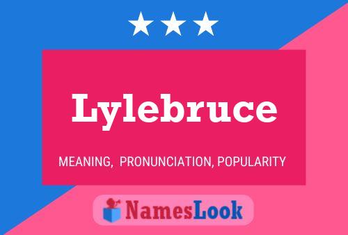 Lylebruce Naam Poster