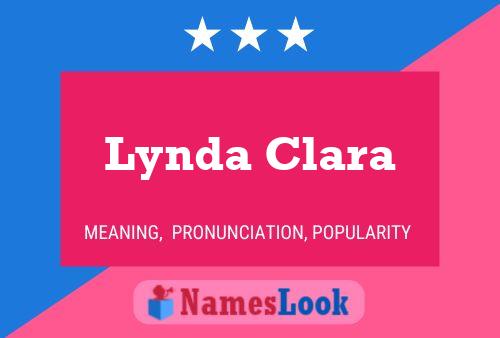 Lynda Clara Naam Poster