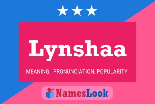 Lynshaa Naam Poster