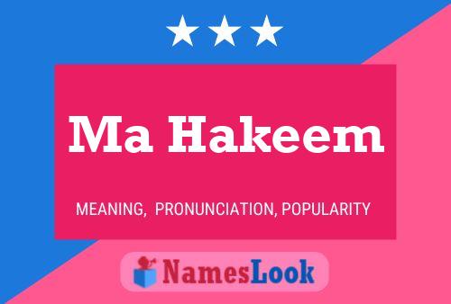 Ma Hakeem Naam Poster